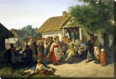 Хоровод в Курской губернии (Round Dance in the province of Kursk)
