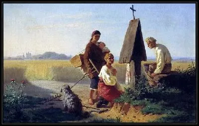 Сбор на церковь (Gathering at the church)