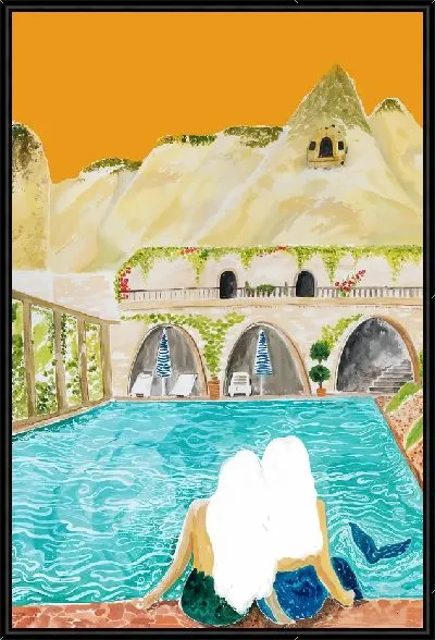 Картина Русалки у бассейна