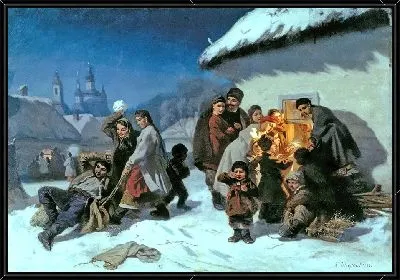 Колядки в Малороссии