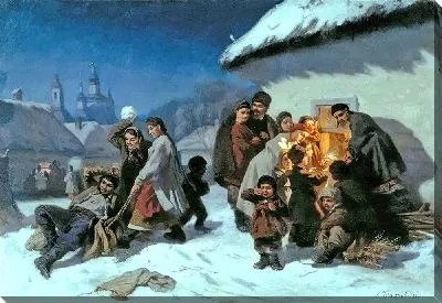 Колядки в Малороссии