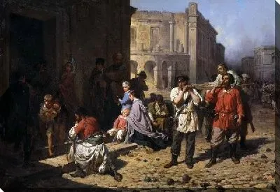 Картина В осаждённом Севастополе (In the besieged Sevastopol)