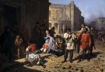 Картина В осаждённом Севастополе (In the besieged Sevastopol)