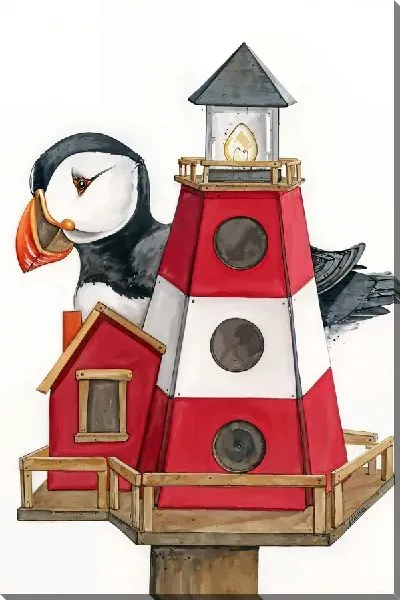 Постер Скворечник в виде маяка