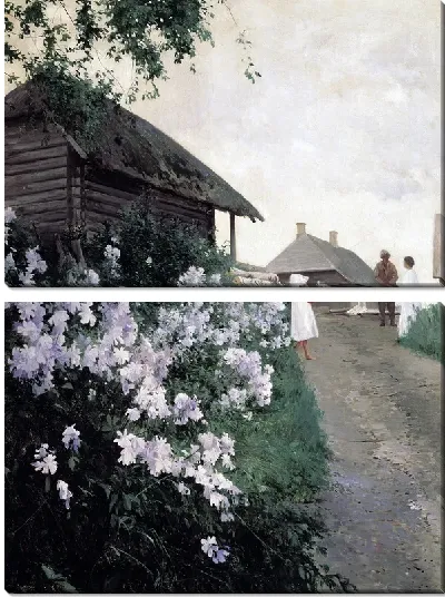 Картина Дача в Финляндии (Cottage in Finland)