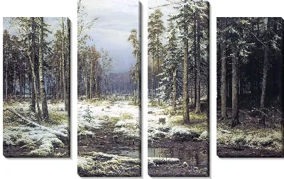 Картина Первый снег