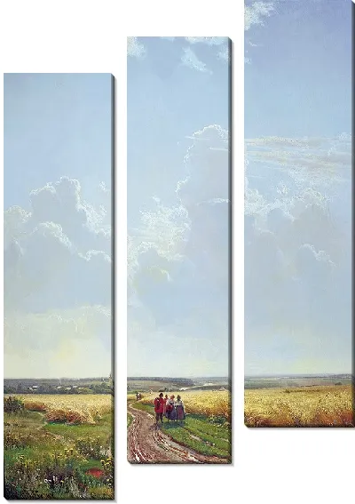 Картина Полдень. В окрестностях Москвы