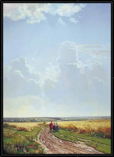 Картина Полдень. В окрестностях Москвы