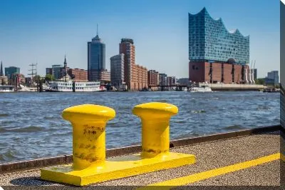 Постер Причал в Гамбурге