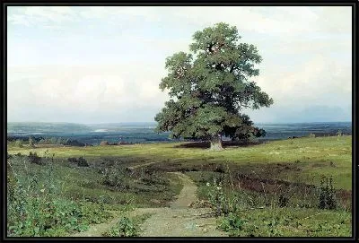 Картина Среди долины ровныя…