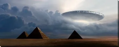 Постер Космический корабль в Египте