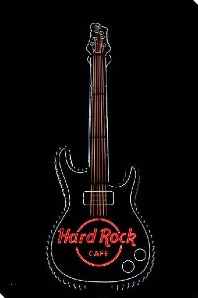 Постер Гитара Hard Rock cafe