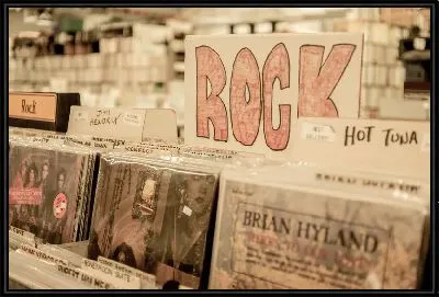 Картина Rock пластинки