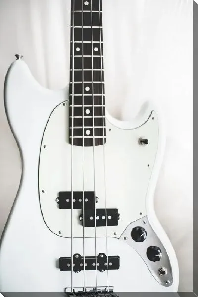 Постер Белая гитара