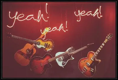 Картина Yeah гитары