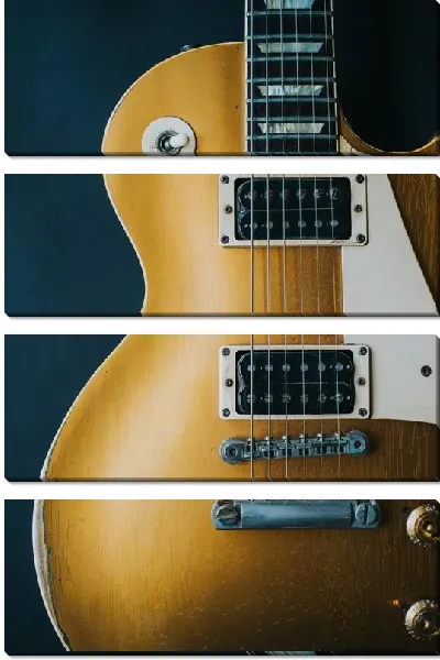 Модульная картина Лаконичная гитара