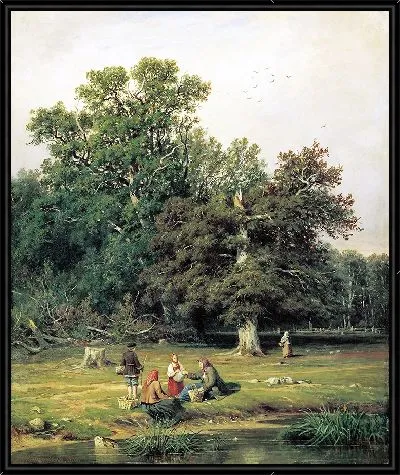 Картина За грибами