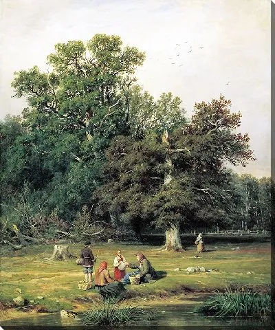 Картина За грибами