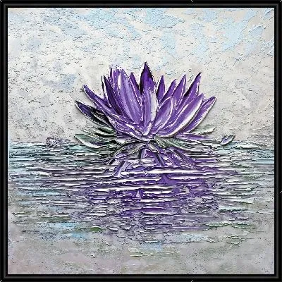 Картина Сиреневый лотос