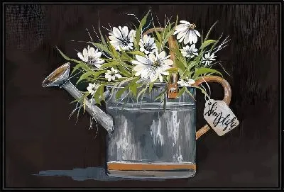 Картина Букет ромашек в лейке