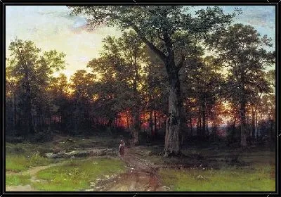 Лес вечером (Wood in the evening)