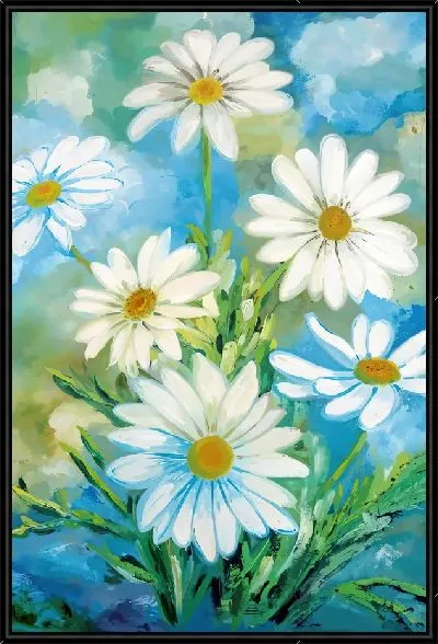 Картина Солнечные ромашки