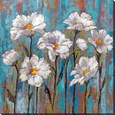 Фактурные ромашки