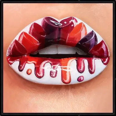 Картина Оттенки губной помады