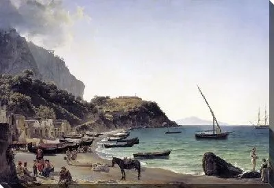 Большая гавань на острове Капри (Most of the harbor on the island of Capri)