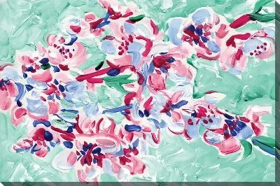 Картина маслом Рисунок сакуры