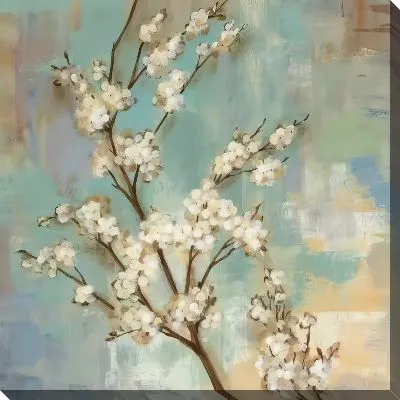 Картина маслом Композиция с сакурой №2