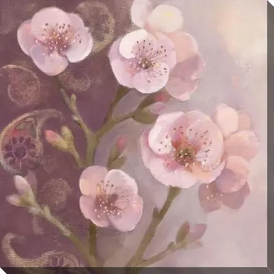 Картина маслом Композиция с сакурой №5