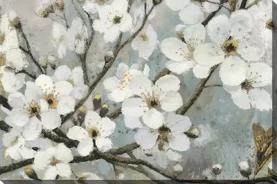 Картина маслом Композиция с сакурой №6