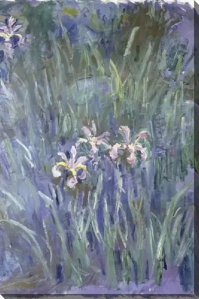 Картина маслом Весенние ирисы