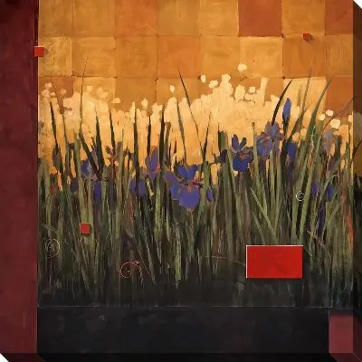 Картина маслом Композиция ирисы