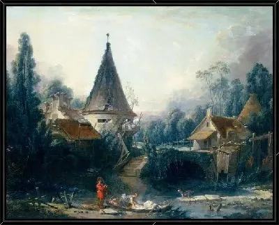 Пейзаж в окрестностях Бове  ( Landscape Near Beauvais)