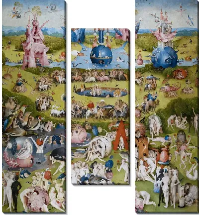 Картина Сад земных наслаждений