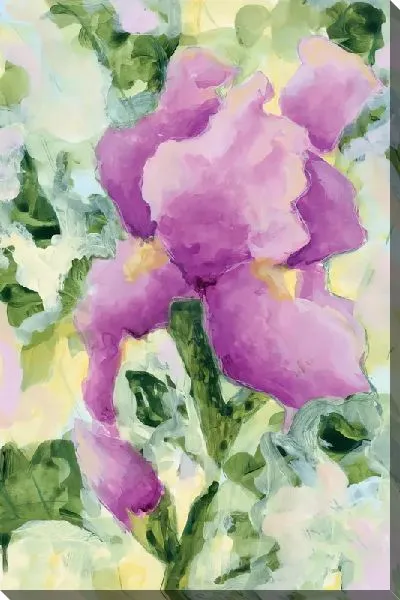 Картина маслом Фиолетовый ирис