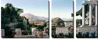 Картина Вид цветущей Греции (View of the flower of Greece)