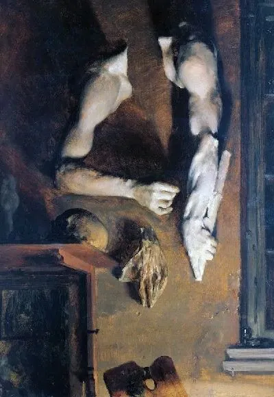 Картина Стены студии (The walls of the studio)