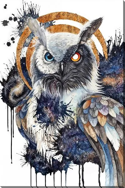 Картина маслом Рэмбо-сова