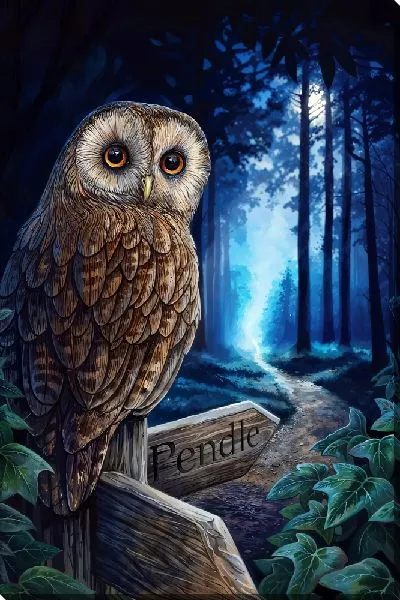 Картина маслом Ночной страж