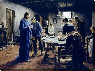 Молитва перед обедом (Prayer before dinner)