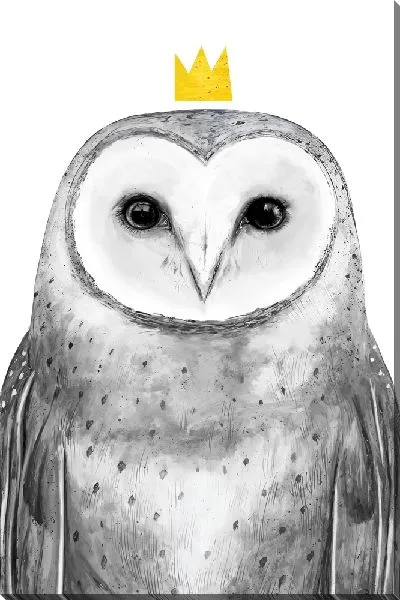 Картина маслом Принцесса совушка