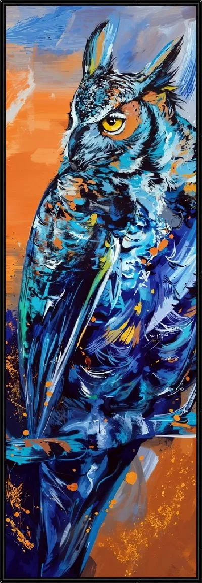 Картина Филин на ветке