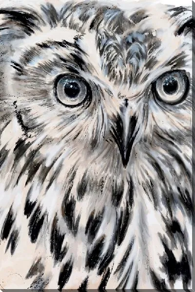 Картина маслом Совушка