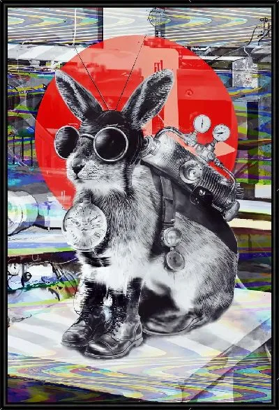Картина Заяц в сапогах