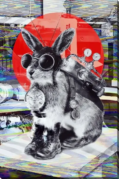 Постер Заяц в сапогах