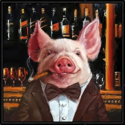 Картина Джентльмен Хрю