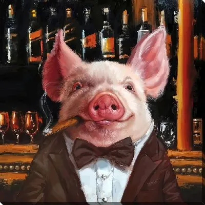 Постер Джентльмен Хрю